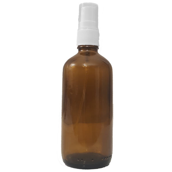 Leere Sprühflasche 100ml Braun-Glas