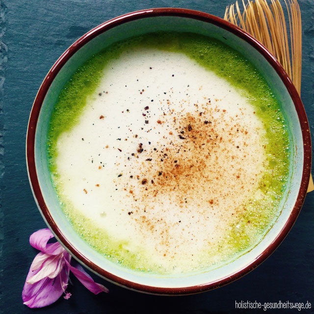 Matcha-Latte der sanfte Energiespender für den Tag